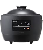 Amazon | カマノ 土鍋炊飯器 4合 ブラック SY-153-4-BK SOUYI